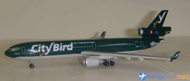 McDonnell Douglas MD-11 City Bird - 1/400 Scale (DW55054)(Dragon Wings)