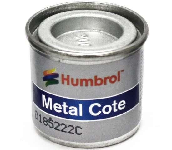 Polished Aluminium Metalcote Enamel Paint 14ml (H27002)(Humbrol)
