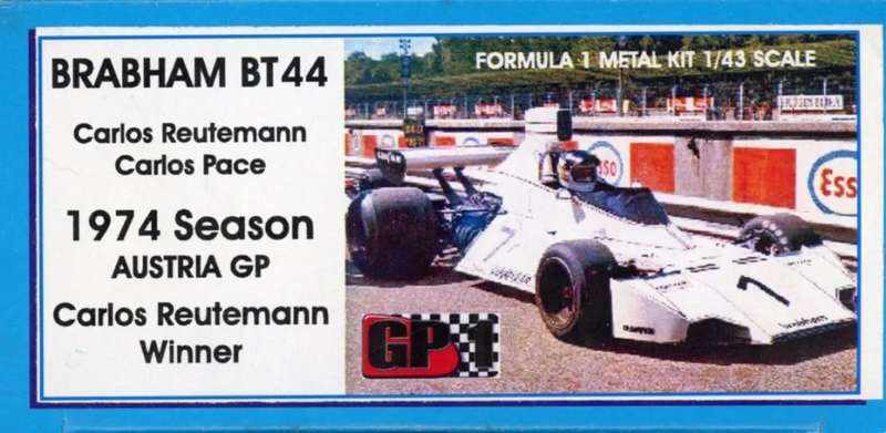 Brabham BT44 Austrian GP 1974 - 1/43 Scale (TH2270)(GP 1 Models)