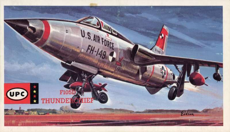 F-105D Thunderchief - 1/100 Scale (UPC7036-49)(TH2289)(UPC) - REDUCED PRICE