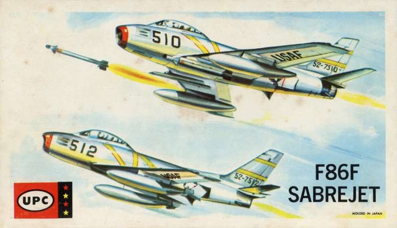 F-86F Sabre - 1/100 Scale (UPC7030-49)(TH2288)(UPC) - REDUCED PRICE