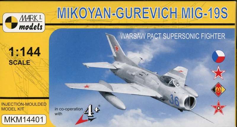 MiG-19S - 1/144 Scale (MM14401)(TH2257)(Mark 1 Models)