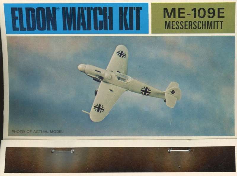 Messerschmitt Me.109E - 1/100 Scale (EL021)(TH2300)(Eldon) - REDUCED PRICE