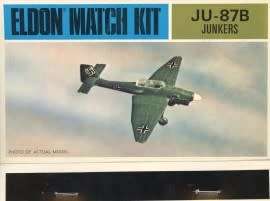 Junkers Ju.87B Stuka - 1/100 Scale (EL022)(TH2301)(Eldon) - REDUCED PRICE