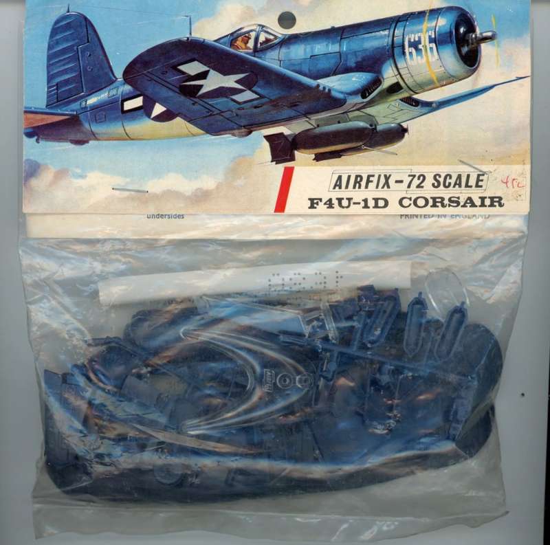 F4U-1D Corsair - 1/72 Scale (A115)(TH2324)(Airfix)