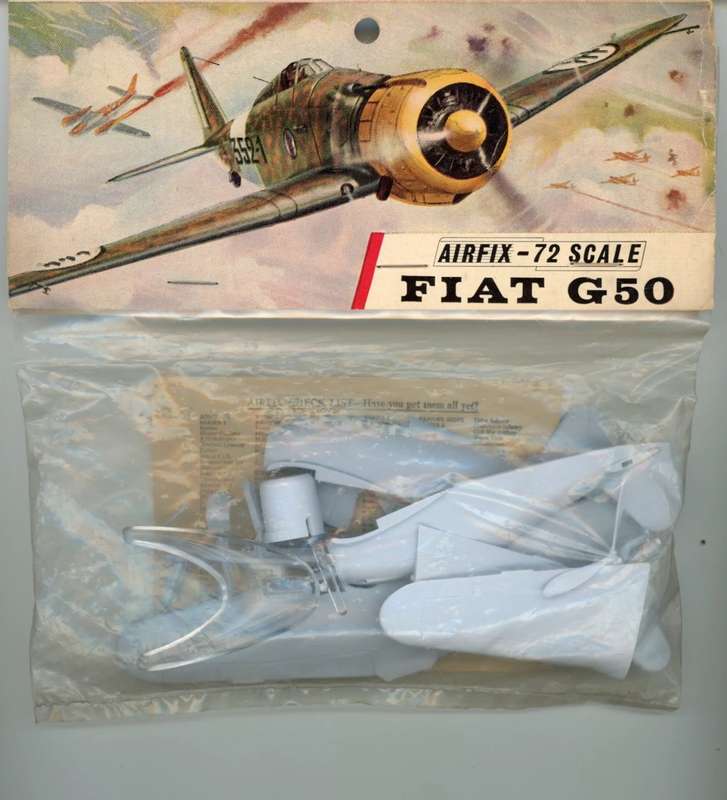 Fiat G.50 - 1/72 Scale (A126)(TH2333)(Airfix)