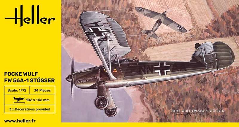 Focke Wulf Stosser - 1/172 Scale (HEL80238)(Heller)