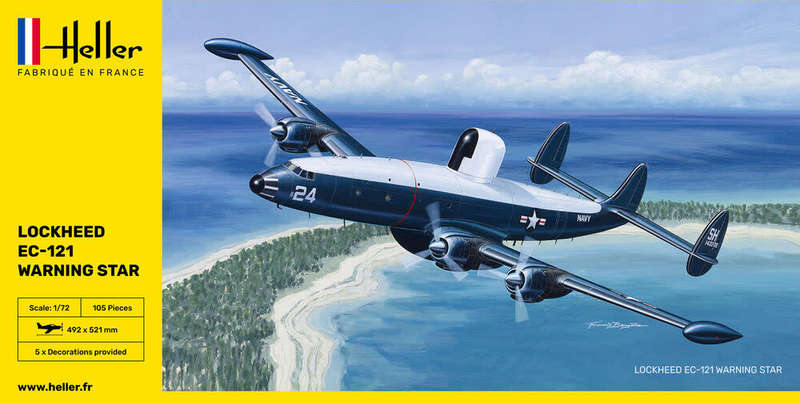 Lockheed EC-121 Warning Star - 1/172 Scale (HEL80311)(Heller)