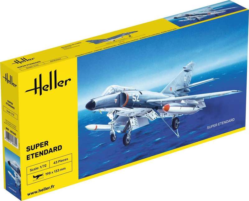 Dassault Super Etendard - 1/72 Scale (HEL80360)(Heller)