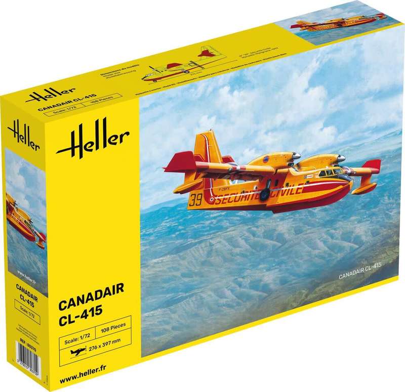 Canadair C415 - 1/72 Scale (HEL80370)(Heller)