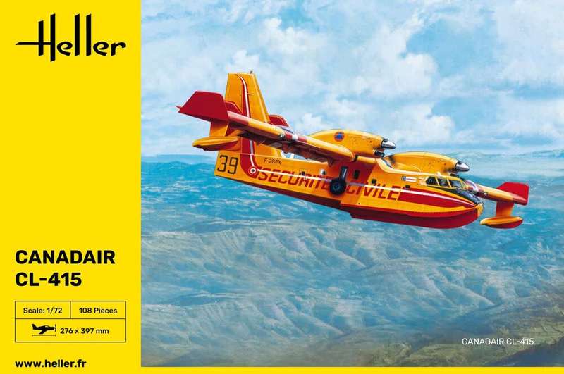 Canadair C415 - 1/72 Scale (HEL80370)(Heller)
