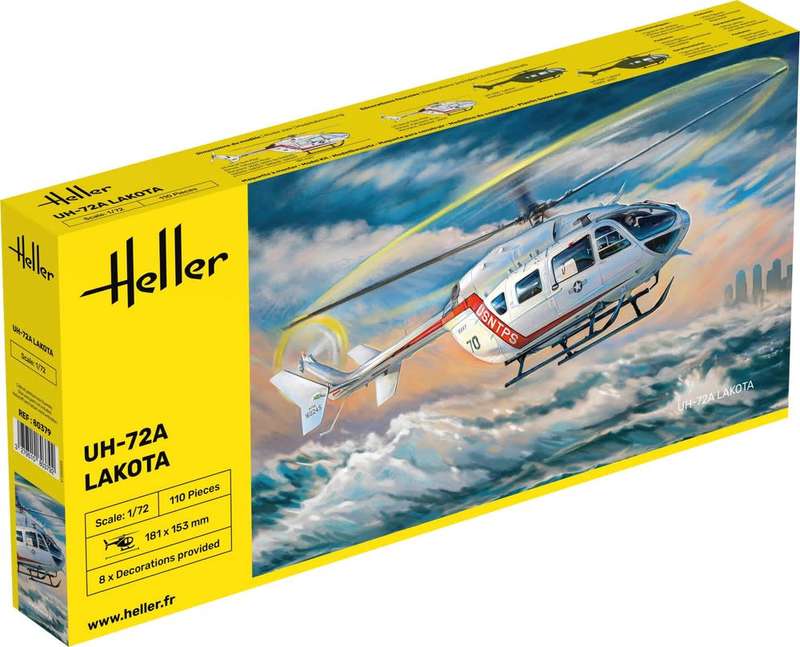 Eurocopter UH-72A Lakota - 1/72 Scale (HEL80379)(Heller)
