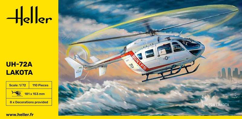 Eurocopter UH-72A Lakota - 1/72 Scale (HEL80379)(Heller)
