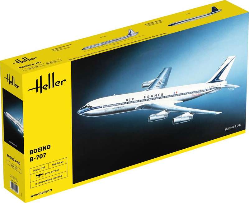 Boeing B-707 AF - 1/72 Scale (HEL80452)(Heller)