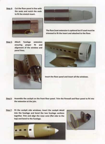 SAAF Turbo Dakota Conversion Set - 1/72 Scale (MS72001)(Mini Models)