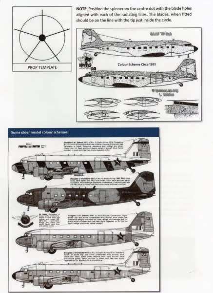 SAAF Turbo Dakota Conversion Set - 1/72 Scale (MS72001)(Mini Models)