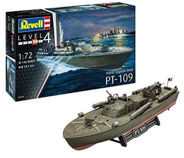 Patrol Boat PT-109 - 1/72 Scale (REV05147)(PG1029)(Revell)