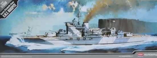 H.M.S. Warspite - 1/350 Scale (ACAD14105)(PG1035)(Academy)