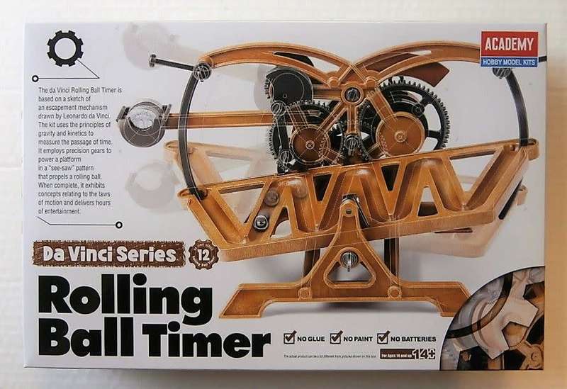 Da Vinci Rolling Ball Timer (Academy)(ACAD18174)