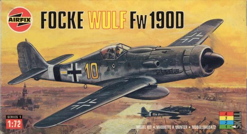 Focke-Wulf Fw190D - 1/72 Scale (Airfix)(A01064)