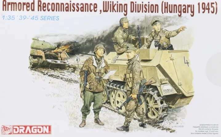 Armored Reconnaissance Wiking Division (Hungary 1945) - 1/35 Scale (Dragon)(DN6131)(ON0187)