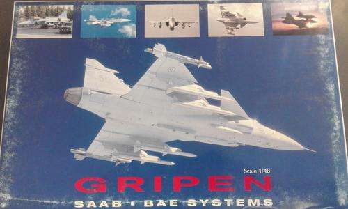 Gripen Scale 1/48 SAAB. Bae Systems (Resin Model)
