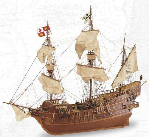 San Juan Spanian Galeon 1/30 Scale - Wooden Model Kit (ART18022)
