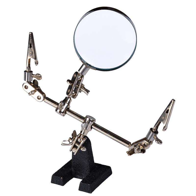 Magnifying Glass with Helping Hands