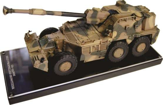 G6 155mm Self Propelled Howitzer 1/72 Scale - Resin Model Kit (AG72-6)