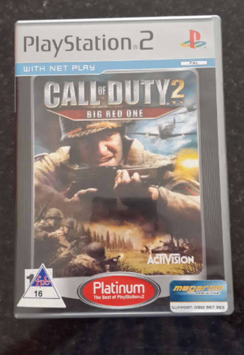 PS2 Call of Duty2 Big Red One