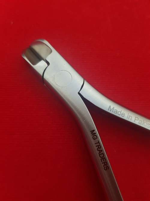 (TC) Dental Piers Hard Wire Cutter 14cm Sand & Gold German Stainless Steel