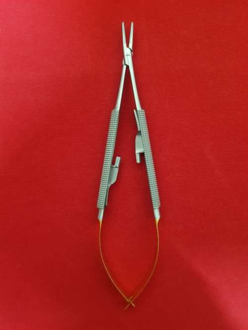 (TC) Castroviejo Needle Holder 14cm Straight German Stainless Steel