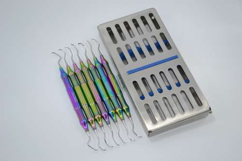 Gracey Curette 7pcs of Set Multi Thick Handle German Stainless Steel