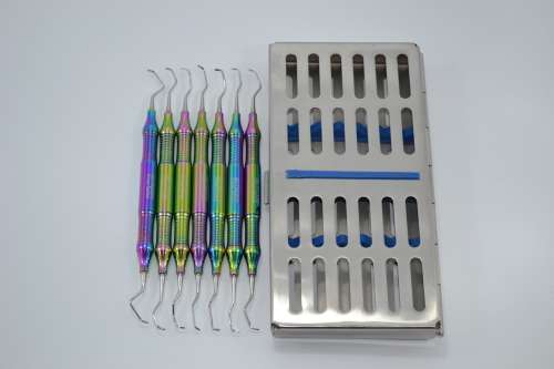 Gracey Curette 7pcs of Set Multi Thick Handle German Stainless Steel