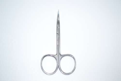 Iris Scissor Curved (10cm) German Stainless Steel