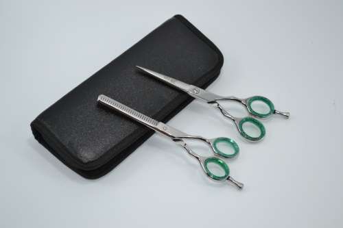 Professional Barber And Thing Scissors.