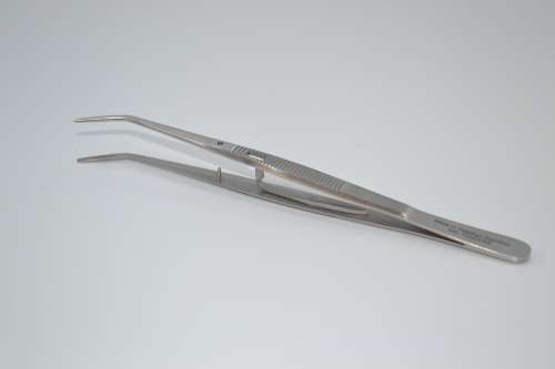 Tweezers Forceps London College Cotton Plier With Lock German Stainless Steel