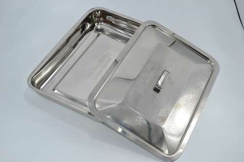 Instruments Tray (Size 8x12) (Depth 2Inch) German Stainless Steel