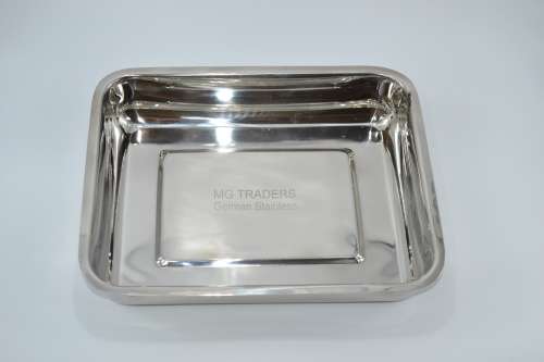 Instruments Tray (Size10x12) (Depth 2Inch) German Stainless Steel