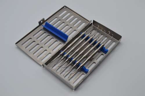 Gracey Curette Scalers 7 Pcs Of Set Thin Handle German Stainless Steel