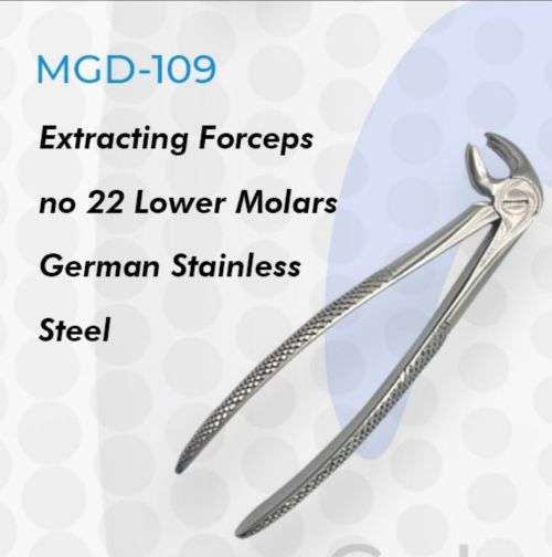Extracting Forceps No22 Lower Molars German Stainless steel