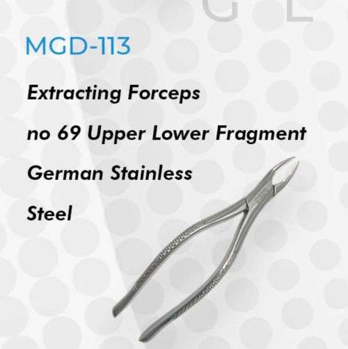 Extracting forceps No69 Upper and Lower Fragments German Stainless Steel
