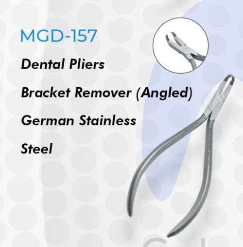 Dental Piers Bracket Remover (Angled)  German Stainless Steel