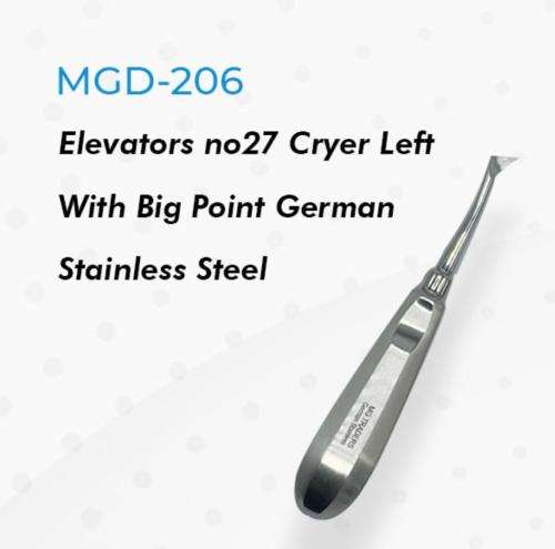 Elevators Cryer no 27 Left with Big Point German Stainless Steel