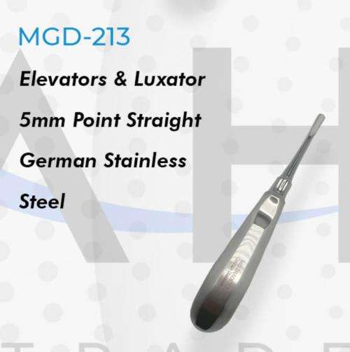 Elevators & Luxator Straight 5mm Point German Stainless Steel