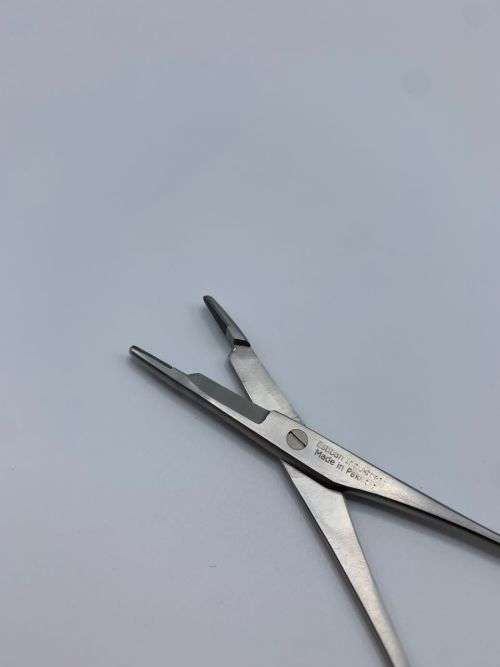(TC) Olsen Hager Needle Holder with Scissor 14cm German Stainless Steel