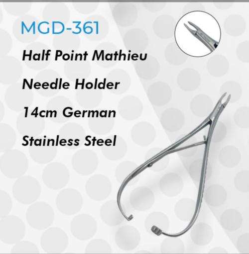 Mathieu Needle Holder 14cm German Stainless Steel