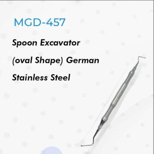 Scaler Excavator Spoon (Oval Shape) German Stainless Steel