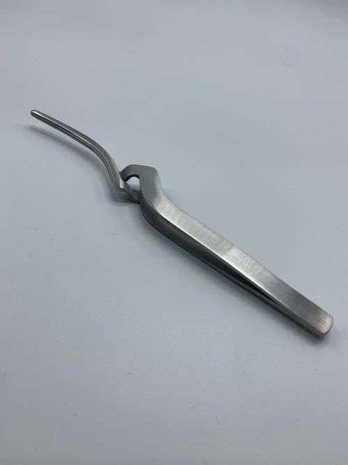 Bracket Forceps Articulating Paper Holder (Curved) German Stainless Steel
