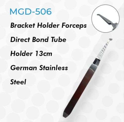 Bracket Forceps Direct Bond Tube Holder 13cm German Stainless Steel